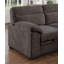 Canapé-lit modulaire en chenille l 94 po Kipriano II avec méridienne et rangement droit-684229505
