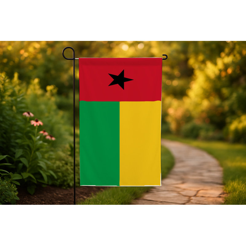 Drapeau de Guinée-Bissau — Drapeau extérieur, H 24 po x l 36 po
