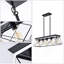 Lustre suspendu industriel 32 lumières 5 lumières, cage en métal moderne, lumière suspendue réglable pour la salle à manger-1309292727