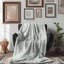 Couverture sherpa polie chic et sereine - 1 pièce-100514426