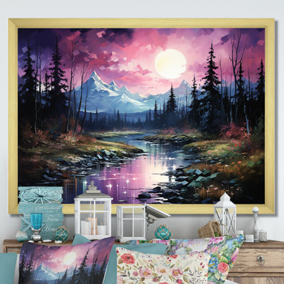 Art mural Northern Light