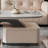 Italian rectangular stone slab coffee table-954472343