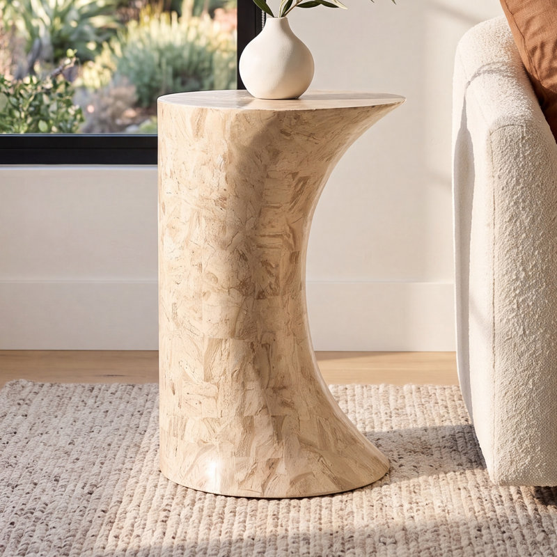 Eviana Block End Table