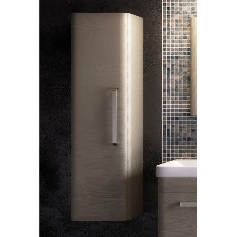 Stibbington Wall Linen Cabinet, Grey