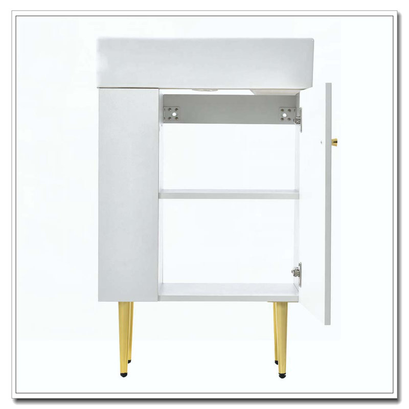 Meuble-lavabo pour installation simple