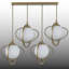 Luminaire suspendu pour îlot de cuisine à hauteur réglable 4 lumières-1929965477-1929965478