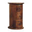 Solid Wood Round Accent Chest