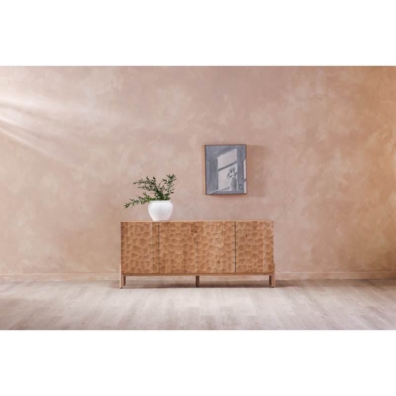 Nisso Handmade Concrete / Cement Table Vase, White