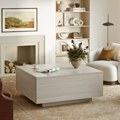 Table basse à plateau relevable