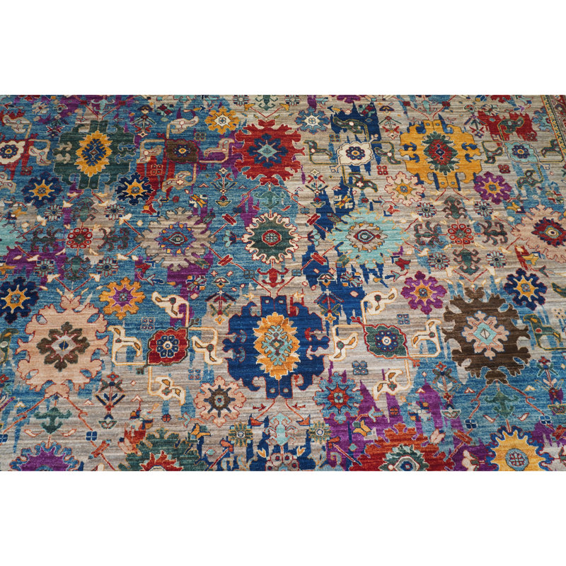 One-of-a-Kind 12' x 14'10" Hand Knotted Area Rug
