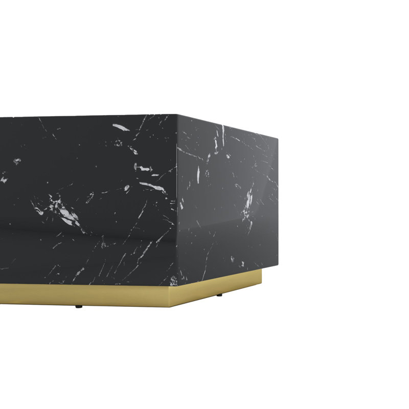 Zahil Coffee Table, Black