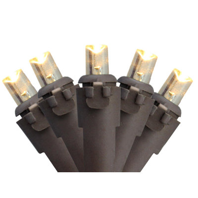 White LED Wide Angle Christmas Lights 