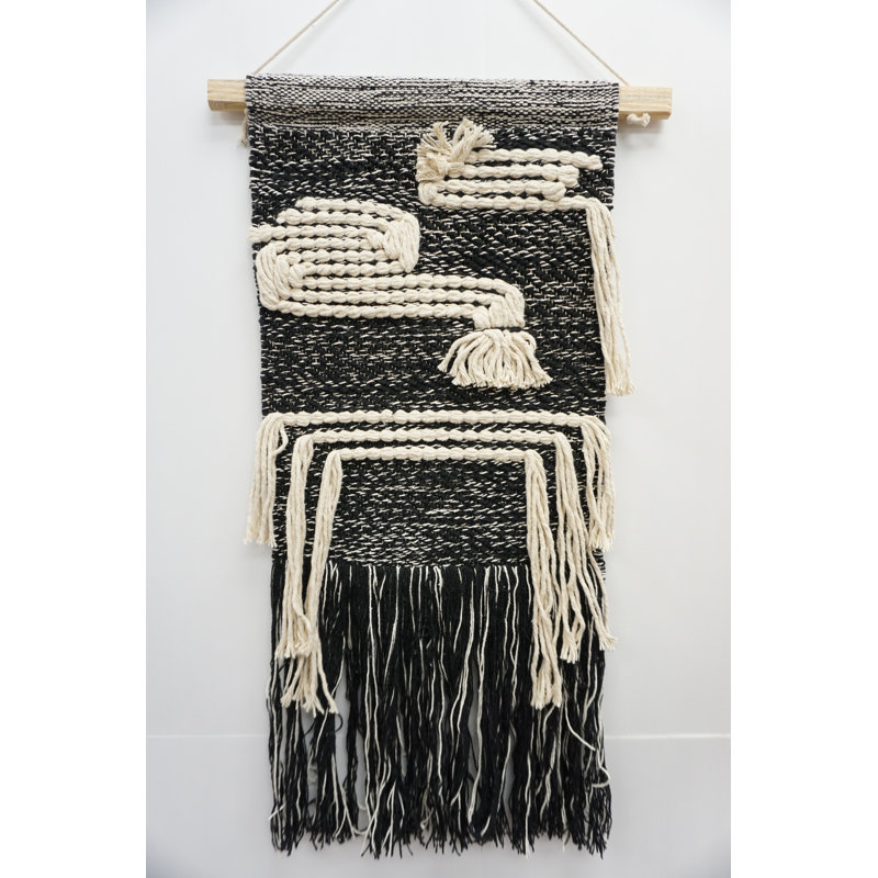 Macrame Hand Woven Wool Wall Hanging