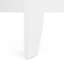 Table d'appoint blanche avec tiroirs et tablettes-1043361857