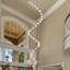 Lustre en cristal doré à 30 niveaux pour escaliers de salon Feinstein-613858853-613858848-613858851