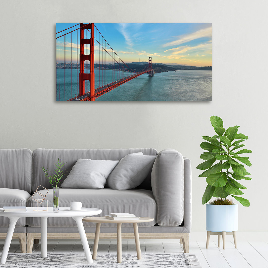 San Francisco Brücke - Ungerahmte Kunstdrucke auf Leinwand