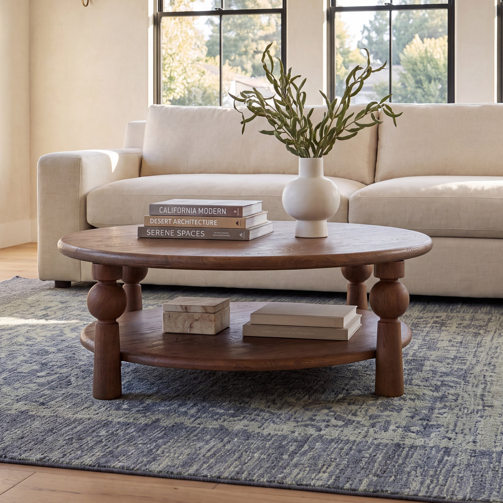 Lyra 48" Mango Coffee Table