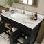 Freestanding Standard Single Vanity Bathroom Vanity With Faux Marble Top