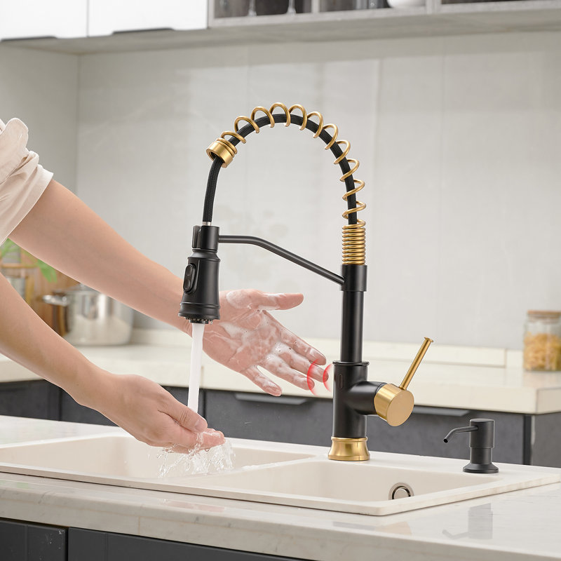 FLG Pull Down Touchless Kitchen Faucet