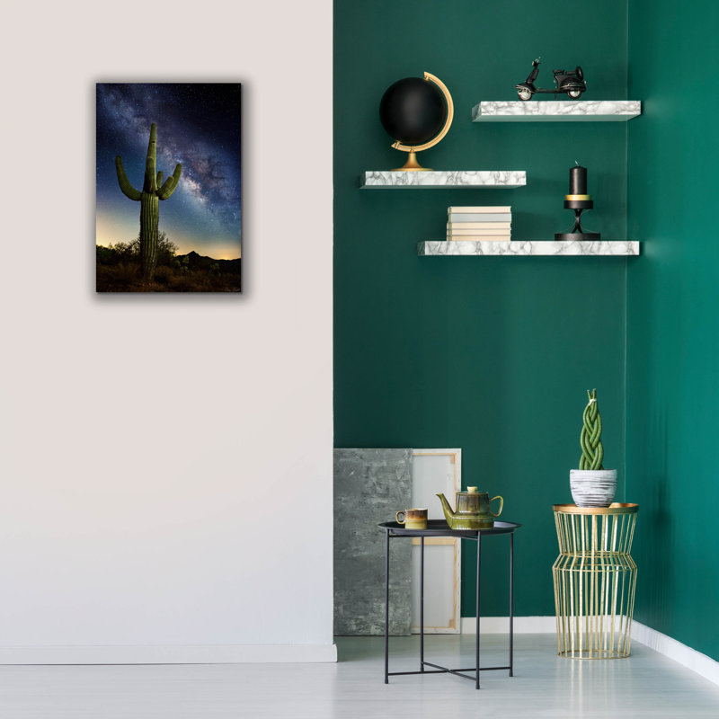  «Desert Lights 1» par David Drost, art mural sur toile, 18 po x 26 po