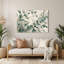 «Botanical Eucalyptus Beige», art mural en métal-236896583