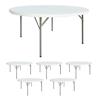 Table de banquet pliable en plastique pour table Party