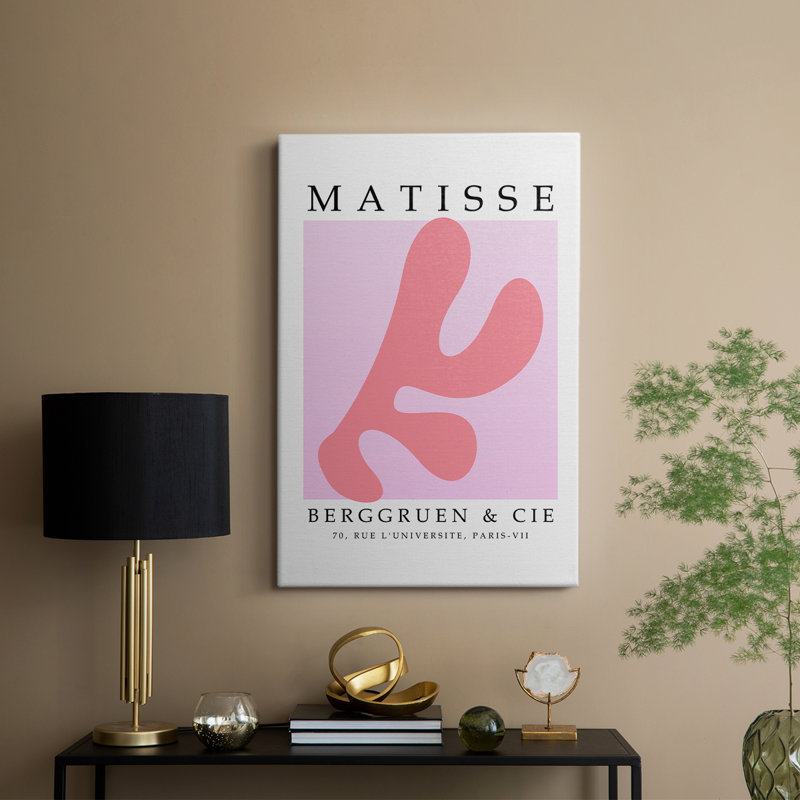 Matisse Cccliii, reproduction d'art encadrée Cavas, H 18 po x l 12 po