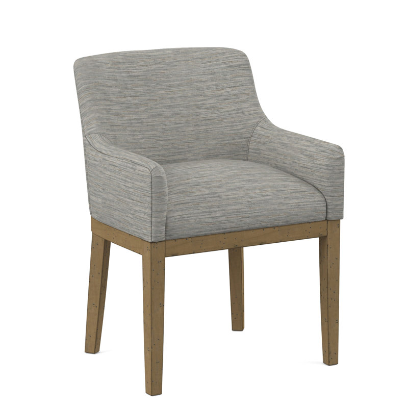 Upholstered Arm Chair, 61555-75, Black