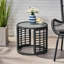 Table d'appoint attrayante de 18,75 po de profondeur x l 16,07 po de hauteur, 11,9 lb de table, 18,75 po et 16,07 po de hauteur-1152888046