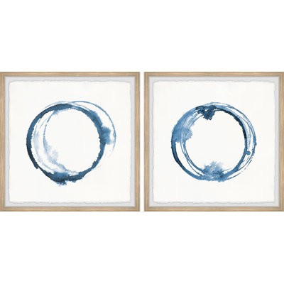Blue Flash by Marmont Hill - Single Picture Frame Print Set