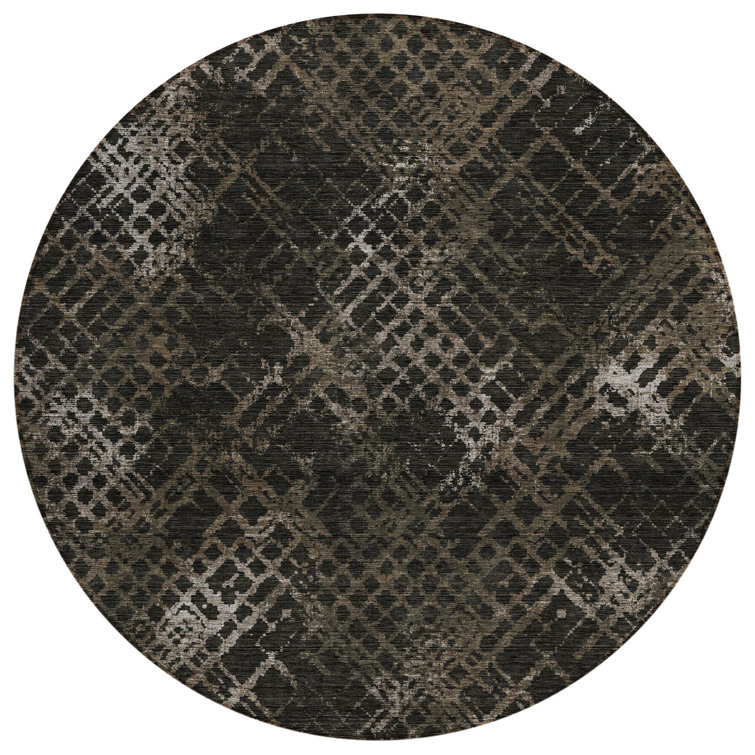 Malchow Washable Geometric Indoor / Outdoor Rug