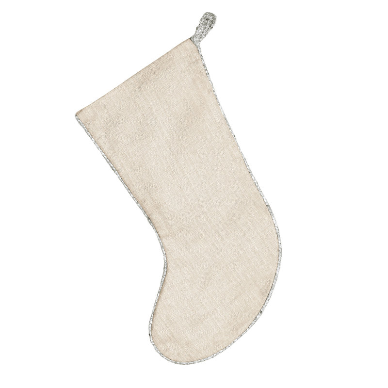 Tinsel Woven Stocking