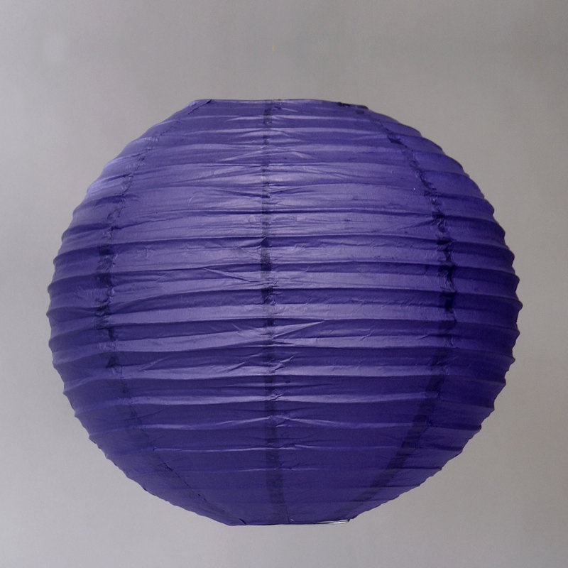 Lanterne en papier, Mauve
