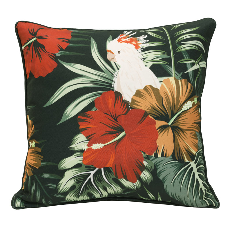 Animal Print Outdoor Reversible Throw Pillow
