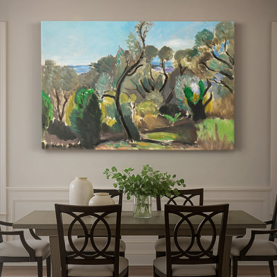 Olive Trees / Landscape-Henri Matisse-Gallery Wrapped Canvas-c. 1920s