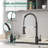 Kitchen Faucet with Pull Down Sprayer-113714569