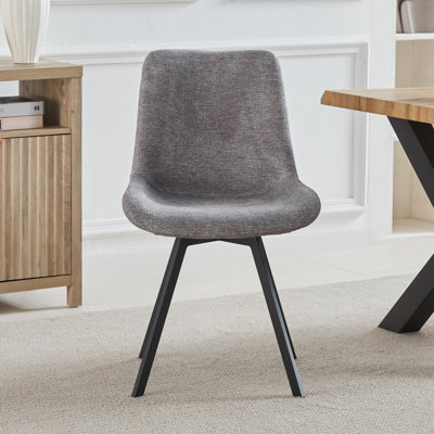 Polo 49 cm H Fabric and Waffle Parsons Chair