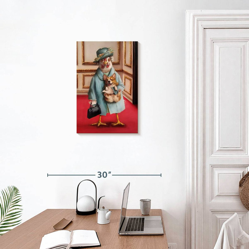 Poulet Ketti Her Majesty, H 24 po x l 16 po