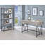 Bibliothèque de style industriel à 4 tablettes avec charme rustique et design polyvalent-700803868