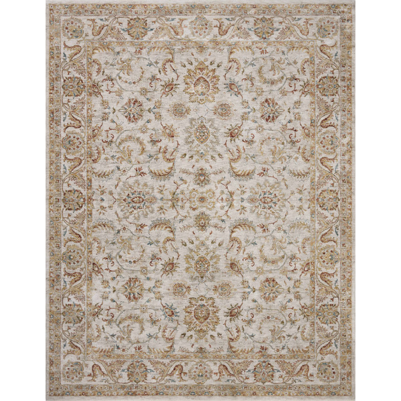 Neethu Natural / Sunset Area Rug, Rectangle 7'10" x 10'2"