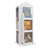 Philson 37.4'' H 3-tier Rotating Bookshelf