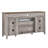 55 Inch TV Media Stand With Electric Fireplace KD Inserts Heater,Gray Wash Color-2130836831
