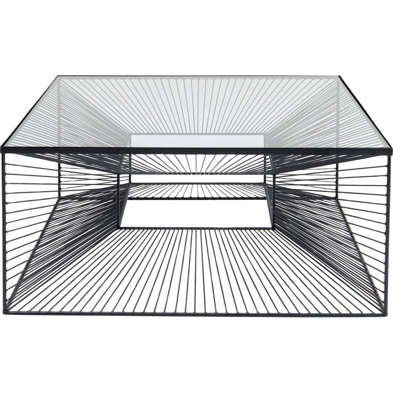 Console Dimension, Black, 38 cm H x 80.5 cm W x 80.5 cm D