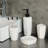 Natishia Ceramic / Porcelain Bathroom Accessory Set