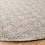 Tapis géométrique en laine / coton tissé à la main Zahid-557717815
