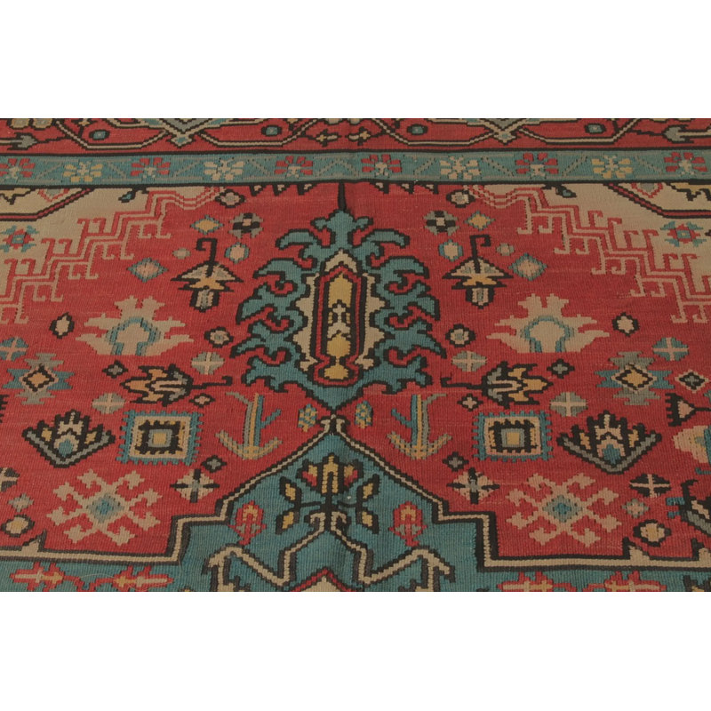 Hand Knotted Wool Floral Area Rug