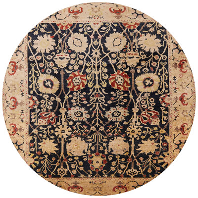 Tapis oriental beige / noir Terkel