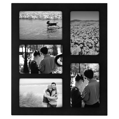 Bain Black Wood Matte Picture Frame
