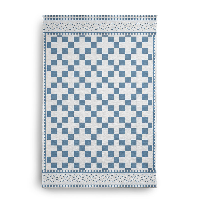 Tapis intérieur / extérieur rectangulaire avec envers antidérapant, Rectangle 2 pi x 3 pi