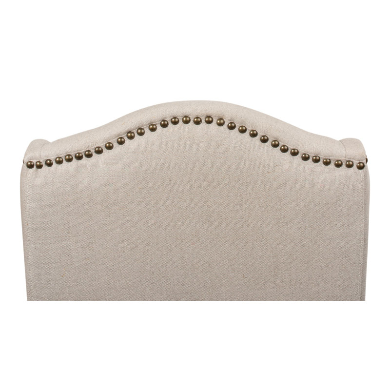 Daphne 20'' H Linen Upholstered Beech Side Chair